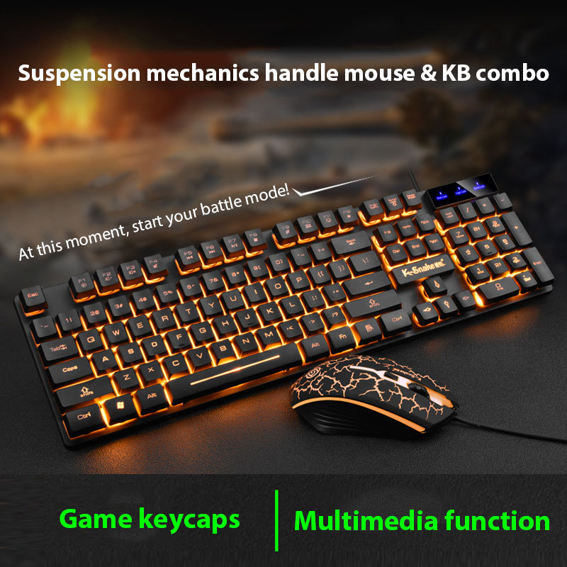 Gaming Keyboard And Mouse For Xbox - مجموعة لوحة مفاتيح وماوس KM320 مقاومة