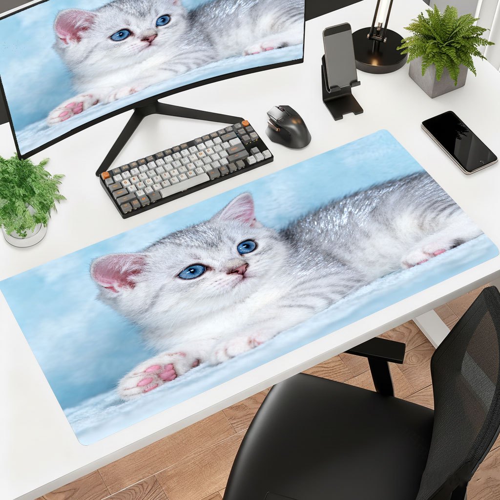 Gaming Keyboard Brand - بساط مكتب فني من الحديد بتصميم