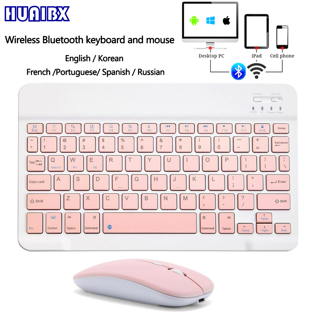 Gaming Keyboard And Mouse Wireless - لوحة مفاتيح صغيرة لاسلكية تعمل بالبلوتوث