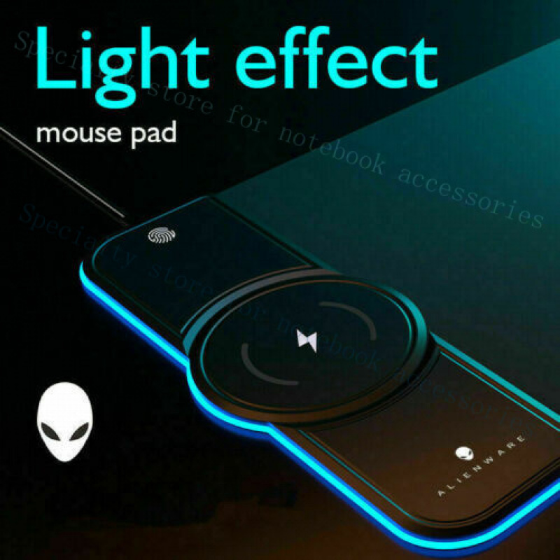 Gaming Keyboard And Mouse Wireless - A + Alienware 15W Qi شحن