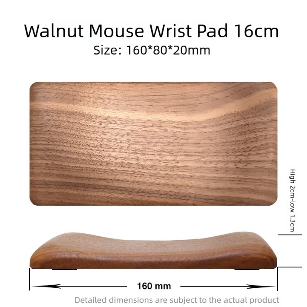 Wrist Rest Wood - حامل لوحة مفاتيح مصنوع من الخشب