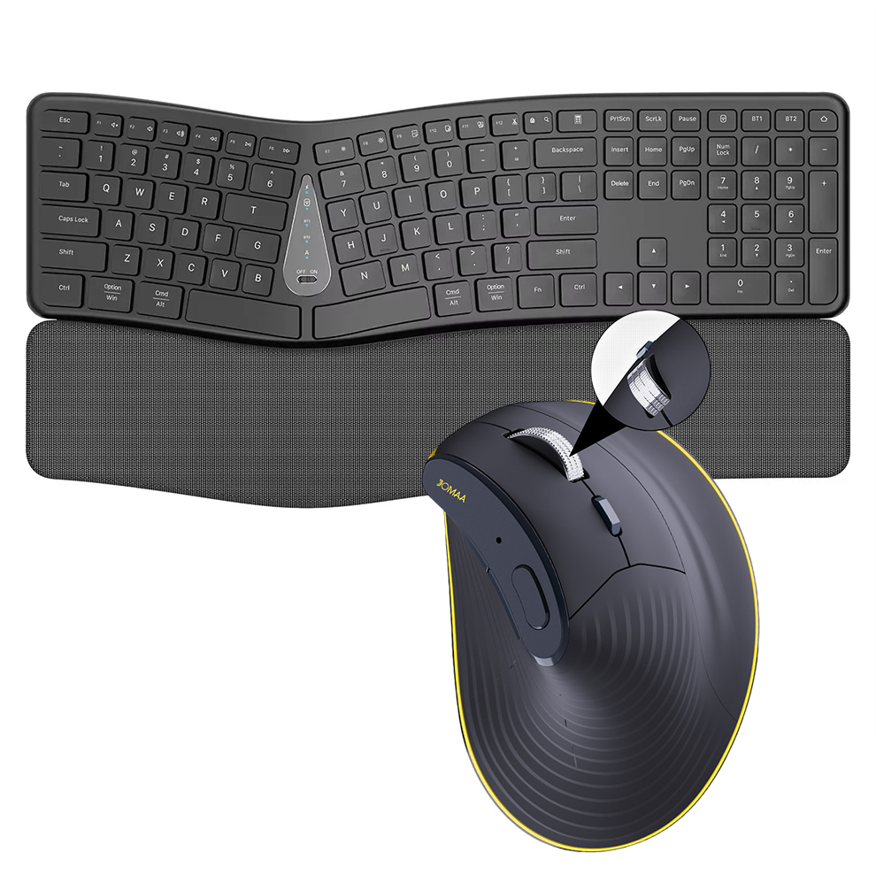 Gaming Keyboard And Mouse Set - مجموعة ماوس لوحة مفاتيح لاسلكية 2.4G،