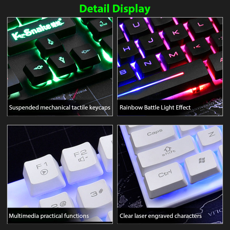 مجموعة لوحة مفاتيح وماوس KM320 - مراجعة Gaming Keyboard And Mouse For Xbox وسعره