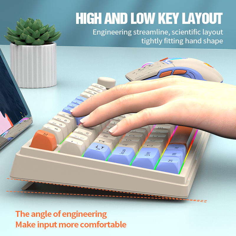 مجموعة لوحة مفاتيح وماوس لاسلك - مراجعة Gaming Keyboard And Mouse Set وسعره