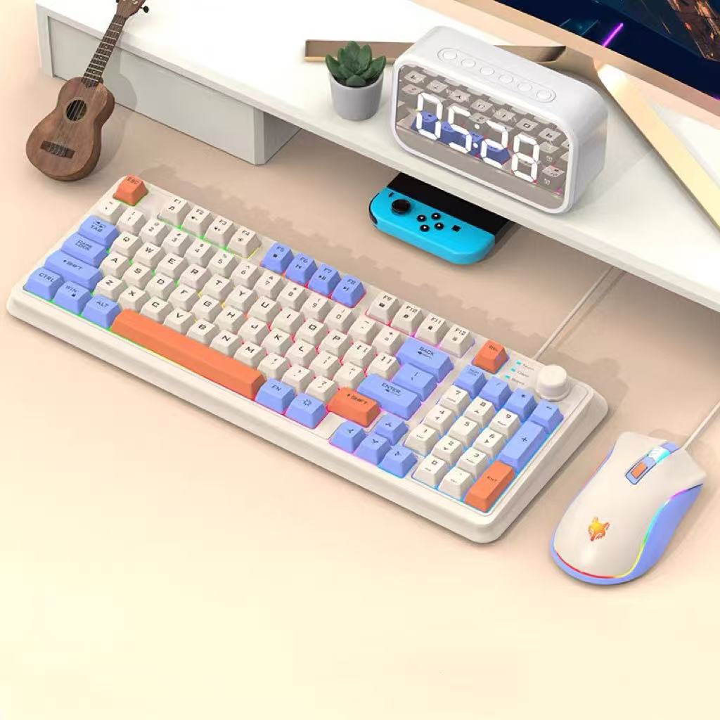 مجموعة لوحة مفاتيح وماوس ألعاب - مراجعة Gaming Keyboard And Mouse Set وسعره