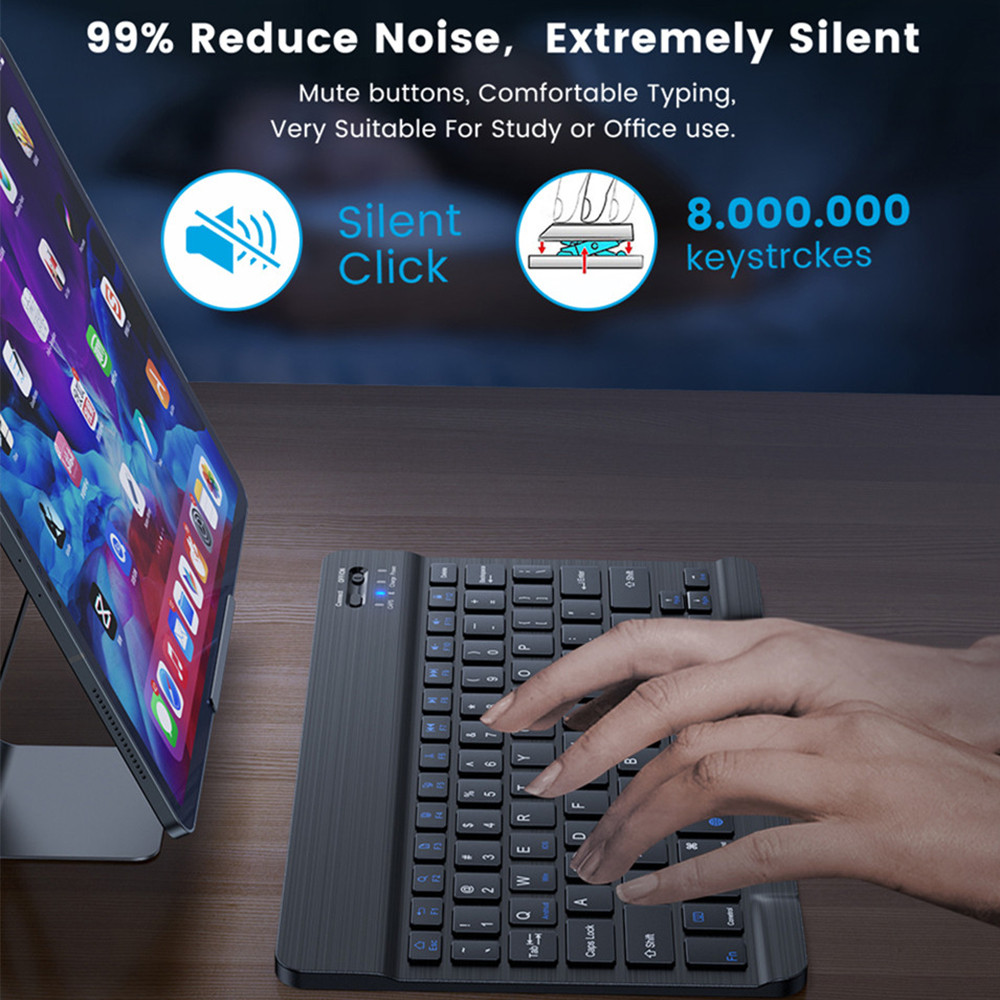 ماوس لوحة مفاتيح لاسلكي بلوتوث - مراجعة Gaming Keyboard And Mouse Wireless وسعره