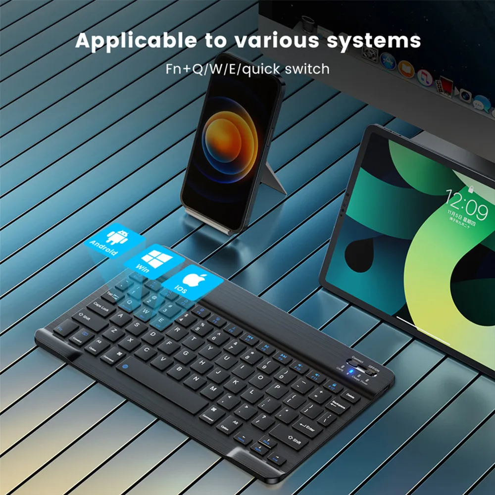 ماوس لوحة مفاتيح لاسلكي بلوتوث - مراجعة Gaming Keyboard And Mouse Wireless وسعره
