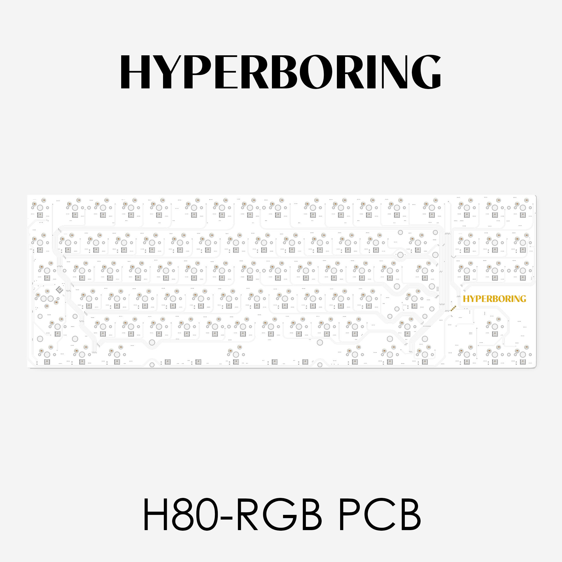 لوحة دوائر مطبوعة H80 RGB قابل - مراجعة Hot Swap Pcb وسعره