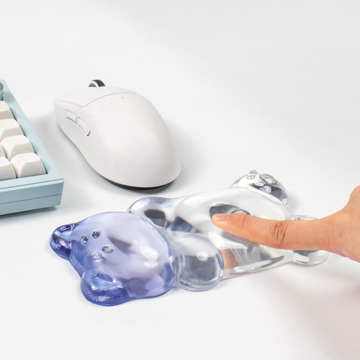 مسند معصم على شكل دب لطيف، وسا - مراجعة Gaming Keyboard No Number Pad وسعره