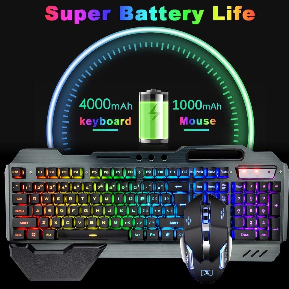 مجموعة لوحة مفاتيح وماوس لاسلك - مراجعة Gaming Keyboard And Mouse For Xbox وسعره
