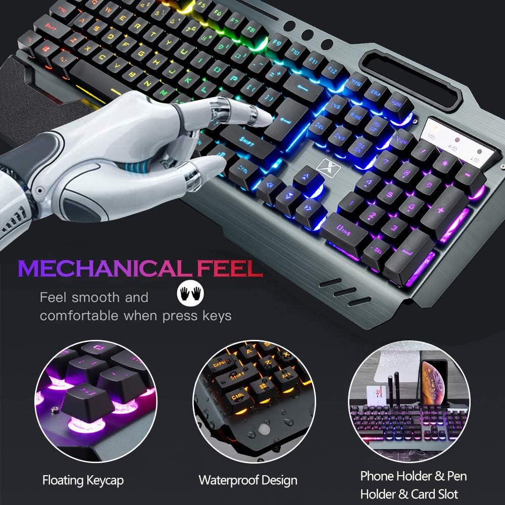 مجموعة لوحة مفاتيح وماوس لاسلك - مراجعة Gaming Keyboard And Mouse For Xbox وسعره