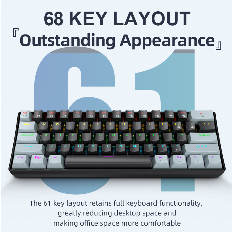 لوحة مفاتيح ميكانيكية صغيرة من - مراجعة Gaming Keyboard And Mouse For Xbox وسعره
