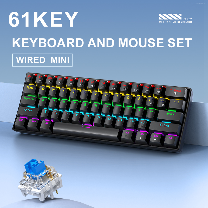 لوحة مفاتيح ميكانيكية صغيرة من - مراجعة Gaming Keyboard And Mouse For Xbox وسعره