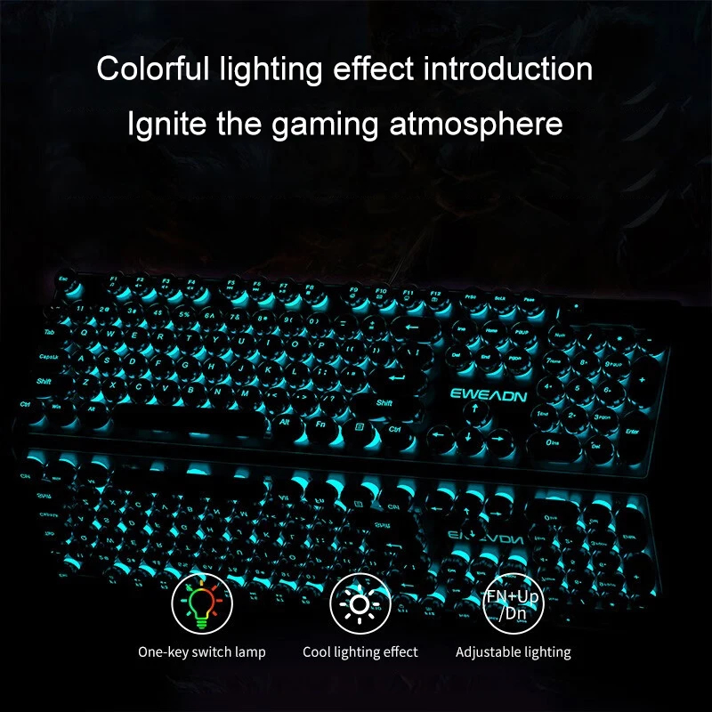 مجموعة لوحة مفاتيح وماوس بتصمي - مراجعة Gaming Keyboard And Mouse وسعره