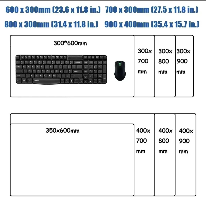 لوحة ماوس مخصصة الطباعة، سجادة - مراجعة Gaming Keyboard And Mouse وسعره
