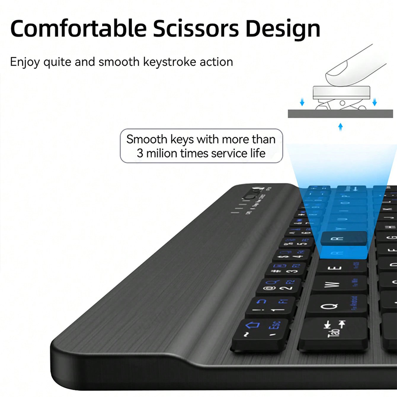 لوحة مفاتيح متعددة اللغات للكم - مراجعة Gaming Keyboard And Mouse Wireless وسعره