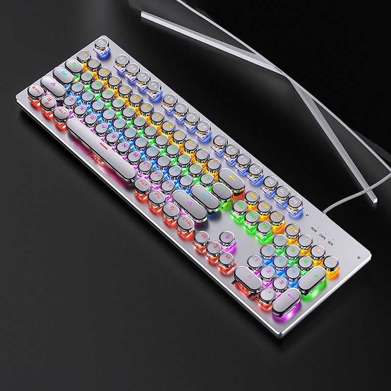 لوحة مفاتيح ميكانيكية ريترو با - مراجعة Gaming Keyboard And Mouse For Xbox وسعره