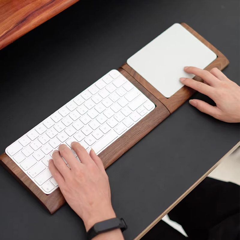 مسند معصم خشبي صلب من خشب الجو - مراجعة Wrist Rest Wood وسعره