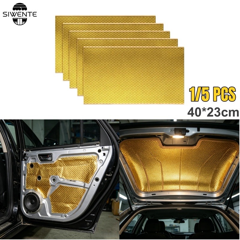 حصيرة عازلة للصوت للسيارة من ا - مراجعة Foam Dampener Sheet وسعره