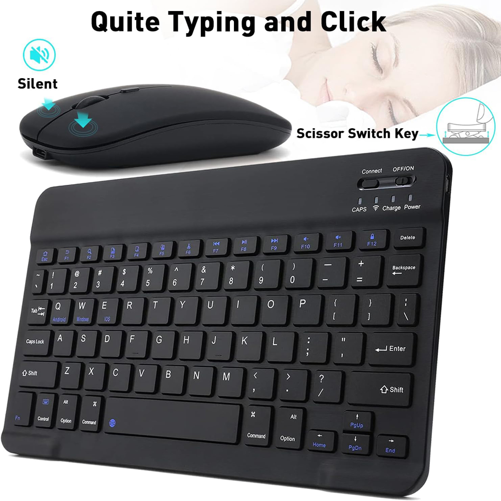 لوحة مفاتيح صغيرة لاسلكية تعمل - مراجعة Gaming Keyboard And Mouse Wireless وسعره