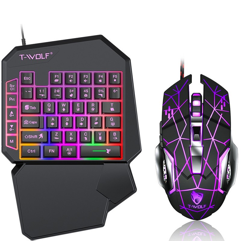لوحة مفاتيح وفأرة ألعاب 2 في 1 - مراجعة Gaming Keyboard And Mouse For Xbox وسعره