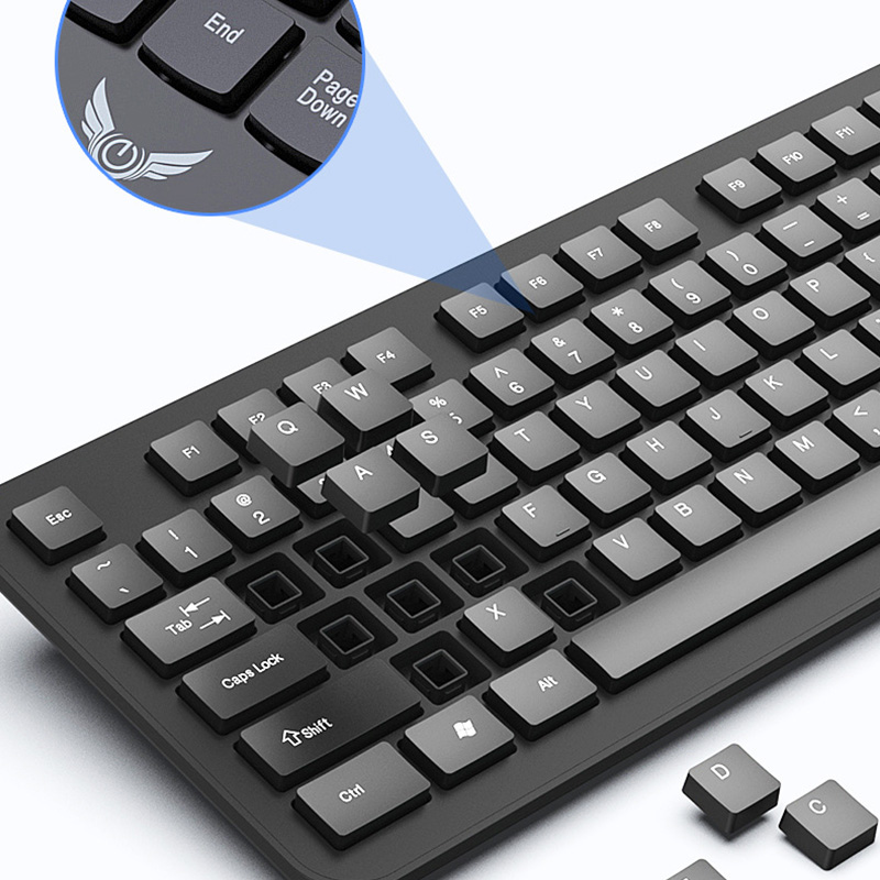 2.4G مجموعة ماوس لوحة المفاتيح - مراجعة Gaming Keyboard And Mouse Wireless وسعره