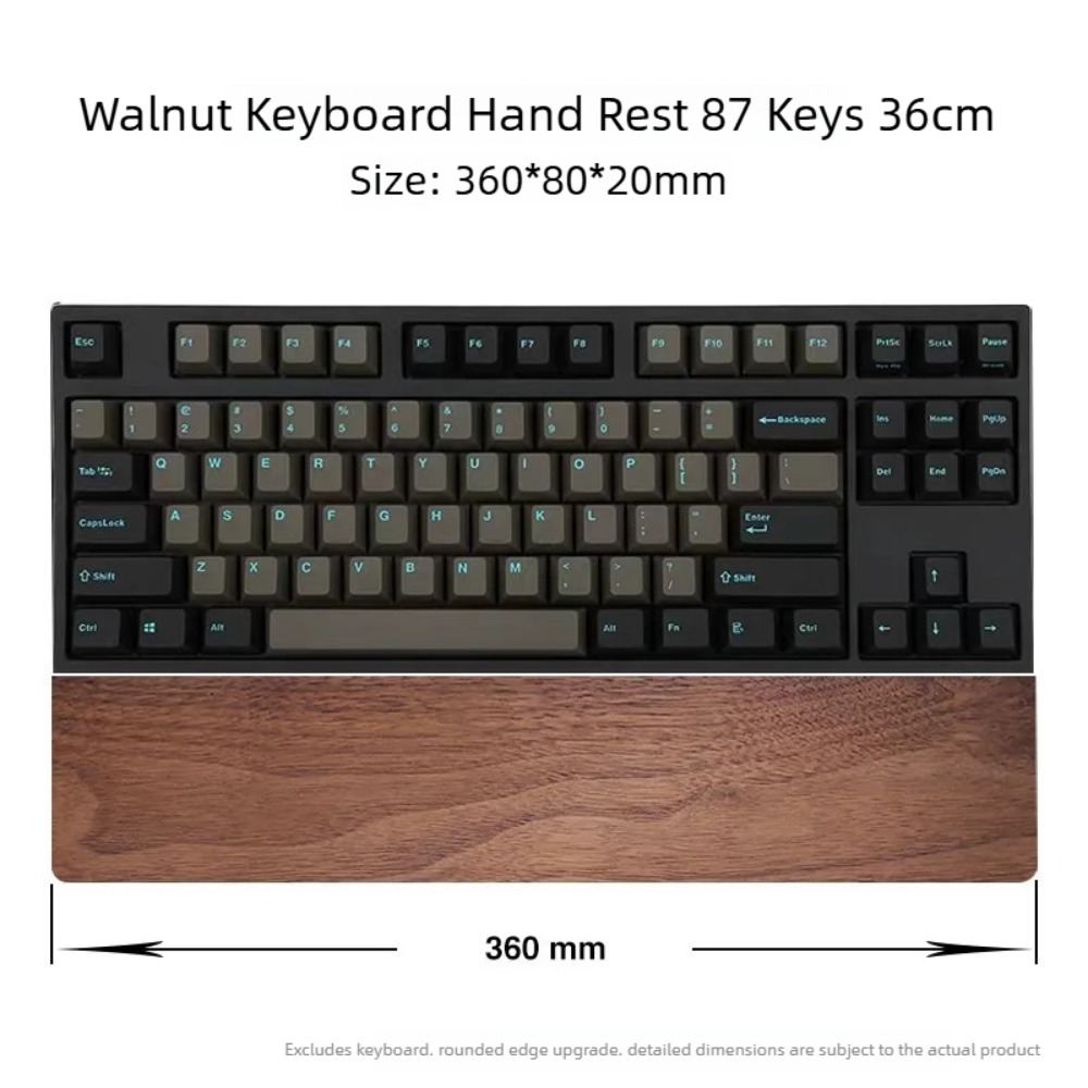 حامل لوحة مفاتيح مصنوع من الخش - مراجعة Wrist Rest Wood وسعره