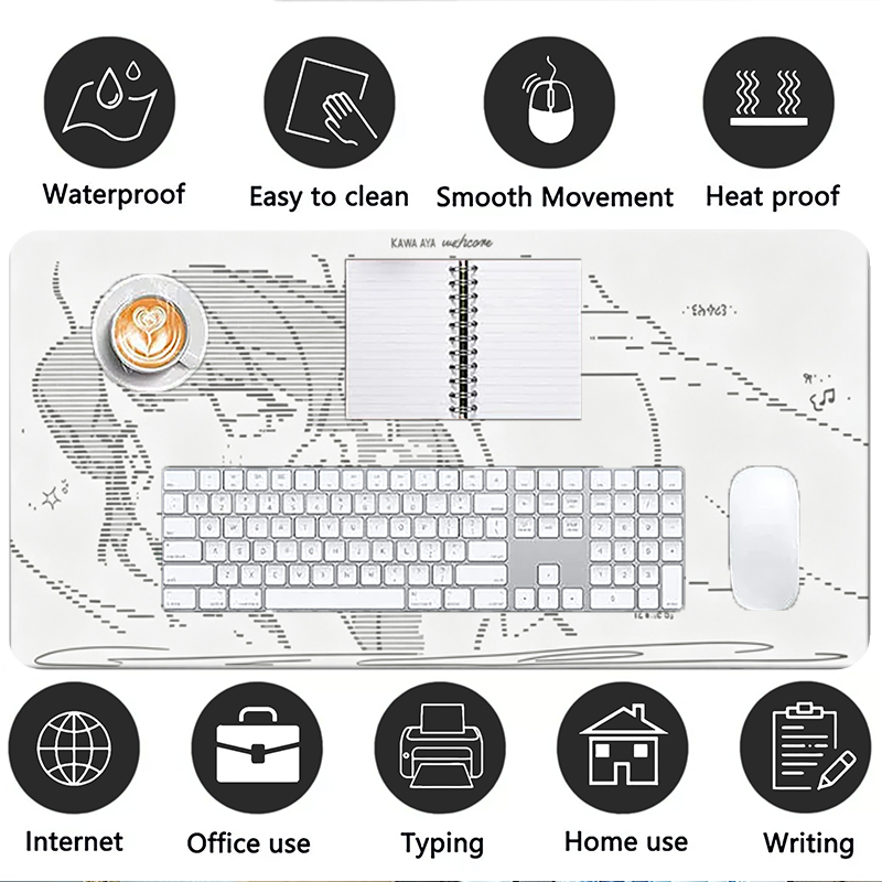 لوحة ماوس جلدية كبيرة بتصميم أ - مراجعة Gaming Keyboard And Mouse وسعره