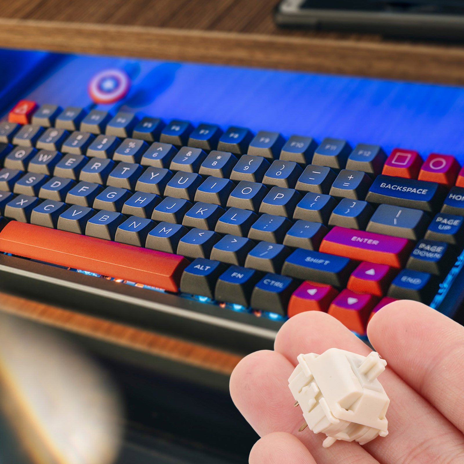 مفاتيح لوحة المفاتيح الميكانيك - مراجعة Gaming Keyboard Tester وسعره